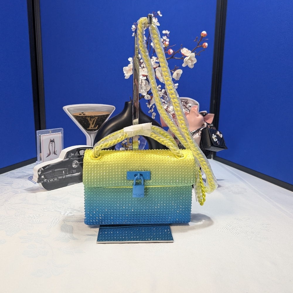 Kurt Geiger London Rhinestone Mini Brixton Shoulder Bag